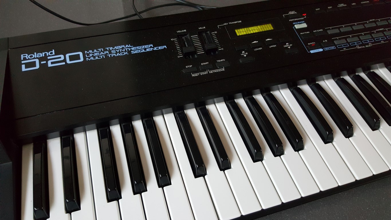 Roland D-20 Multi Timbral Synthesizer 